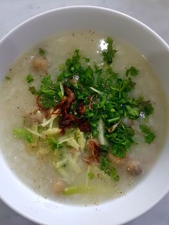 Hình của món Cháo Hàu.