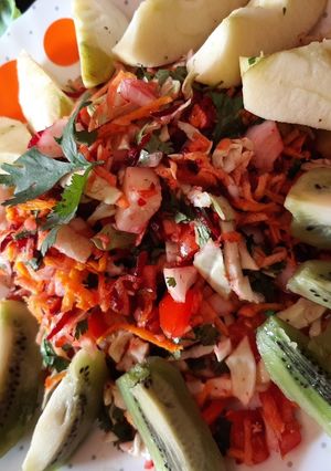 કોબી સલાડ (Cabbage Salad Recipe In Gujarati) રેસીપી મુખ્ય ફોટો