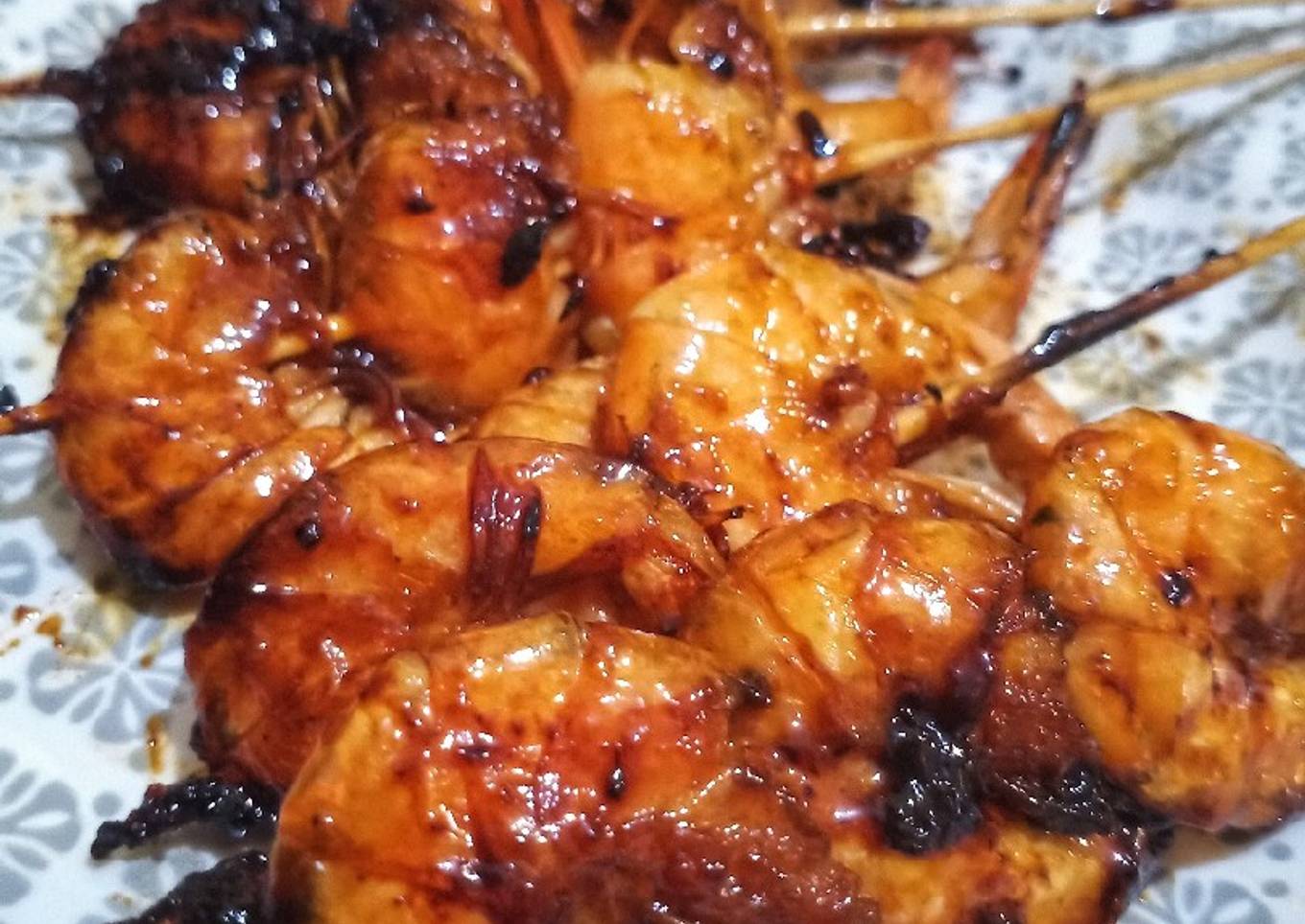 Udang Bakar Madu Simple