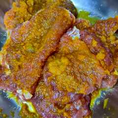 A picture of Bumbu Bakar daging.