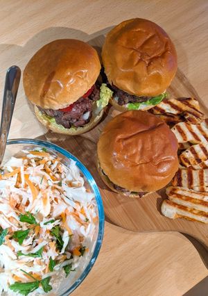 A picture of Homemade Burger Patties.
