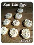 Maple Sablé Poche - Maple Flavored Vegetarian Cookies