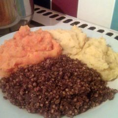 A picture of Vickys Homemade Haggis, National Dish of Scotland GF DF EF SF NF.