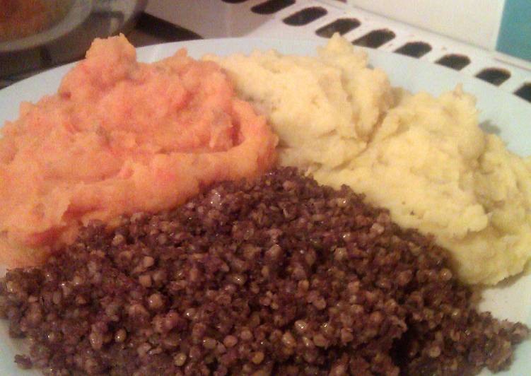 Recipe of Perfect Vickys Homemade Haggis, National Dish of Scotland GF DF EF SF NF