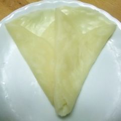 A picture of Egg-less Chewy Crepes in the Microwave.