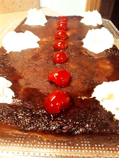 Una foto de Puding de pan