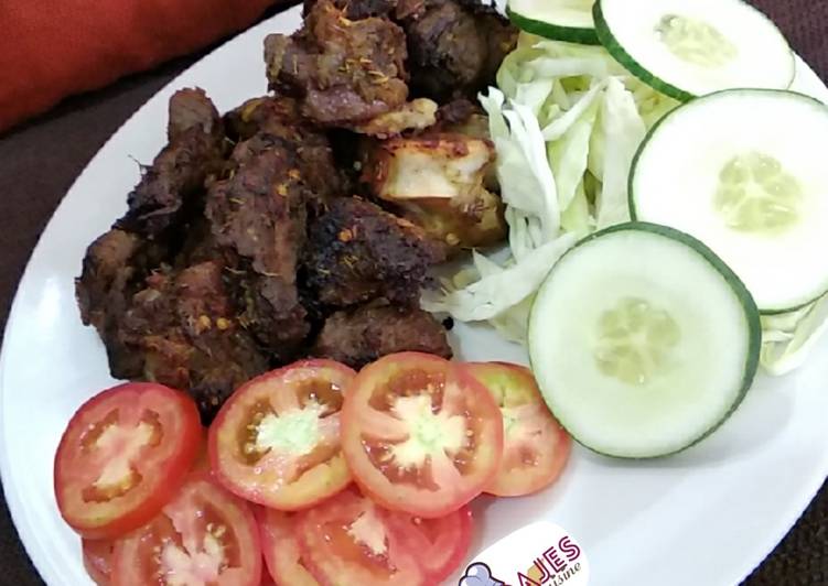 Simple grilled beef