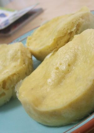 A picture of Banana & Sweet Potato Steamed Bread.