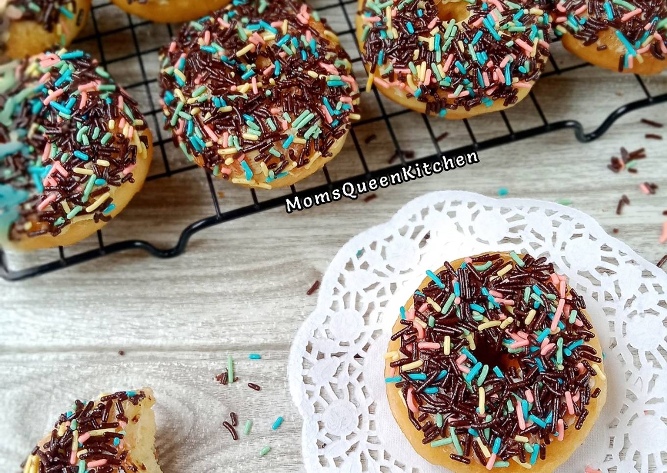 Donat Tape Singkong (Eggless)