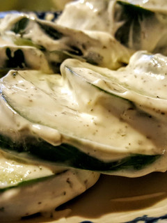 A picture of Cucumber Salad.