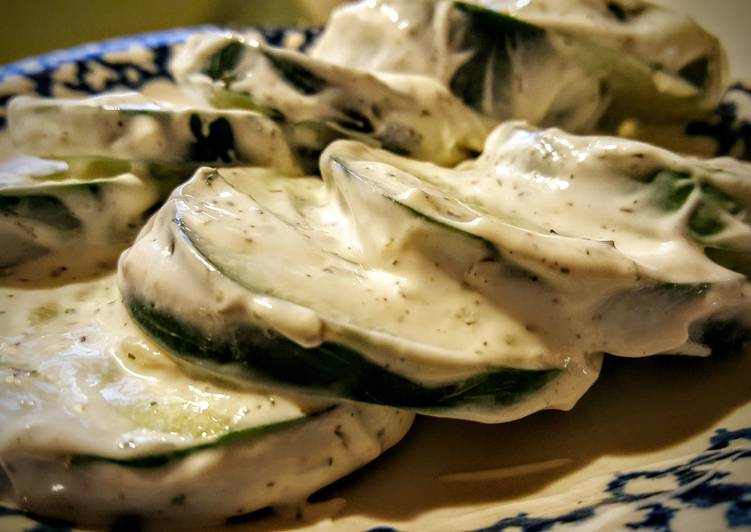 Recipe of Yummy Cucumber Salad