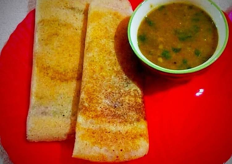 Simple Way to Cook Appetizing Masala Dosa