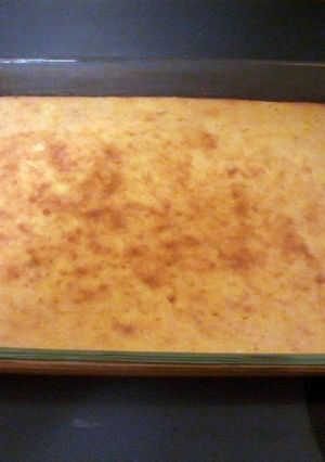 A picture of Corny corn bread.