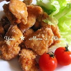 A picture of Juicy Tatsuta-Age Even with Chicken Breasts.