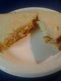 Leftover fish and coleslaw sandwiches