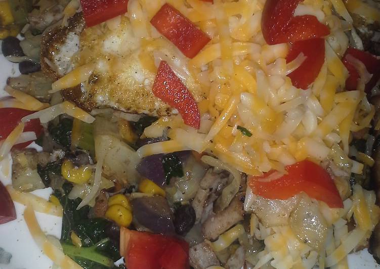 Kale Veggie Breakfast &quot;Omelet&quot;