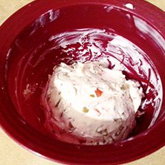 A picture of Green Olive Veggie Dip/Spread.