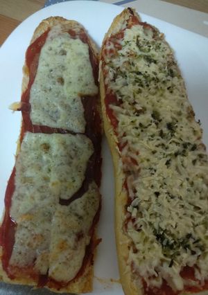 Una foto de Paninis caseros