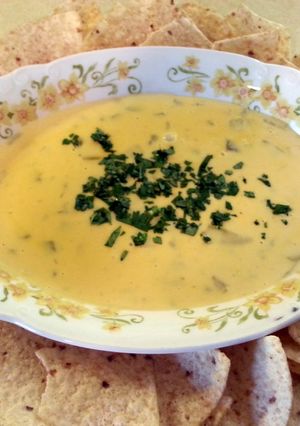 A picture of Sammie's Queso Cheese Dip.