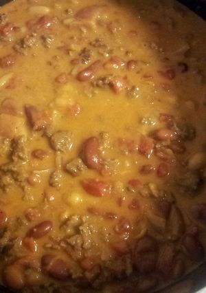 A picture of Cheesy Chili.