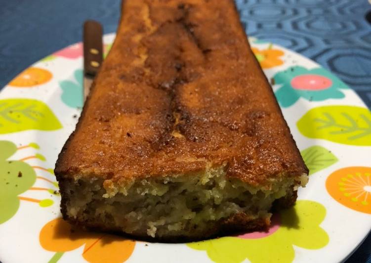 Queque de naranja🍊 plátano🍌