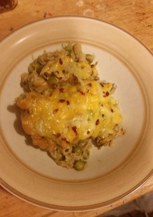 A picture of Super Green Tuna Casserole.