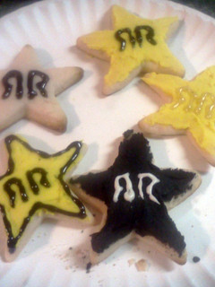 A picture of Rockstar Cookies.