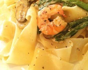 Ultimate, Prepare Shrimp Cream Pasta with Fresh Pasta Practical Delicious