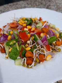 A picture of Mixed Sprout Salad.
