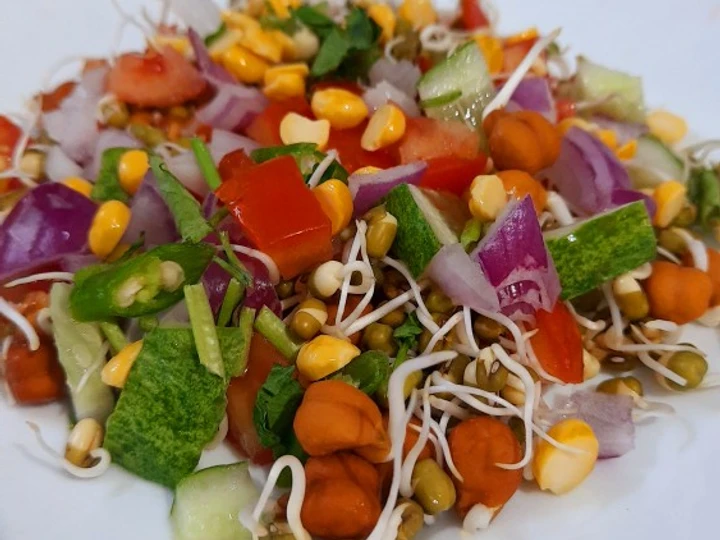 Easy Ways Make|Recipe} Mixed Sprout Salad Anti-Fail