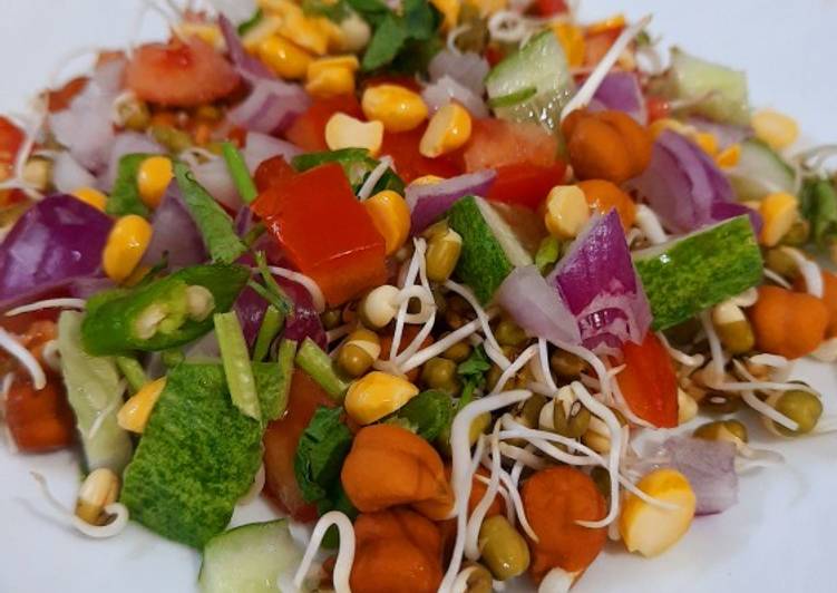 Recipe of Favorite Mixed Sprout Salad