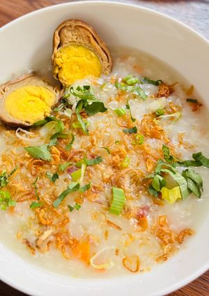 Foto resep Bubur nasi sehat (tanpa santan)