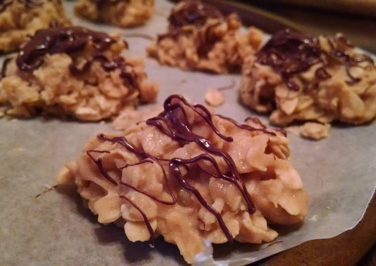 Recipe of Homemade No Bake Peanut Butter Cookies