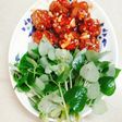 Thịt viên rim tỏi ớt