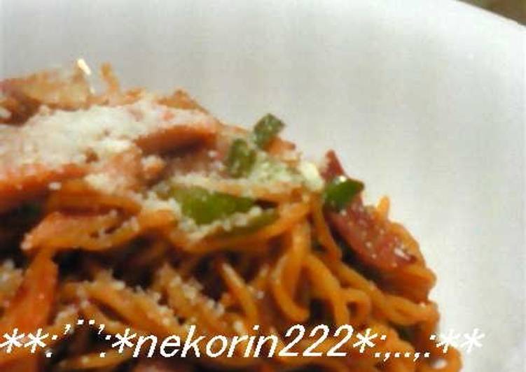 Recipe of Speedy My Mommy&#39;s Napolitan-Style Yakisoba Noodles