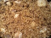 A picture of masala brown rice