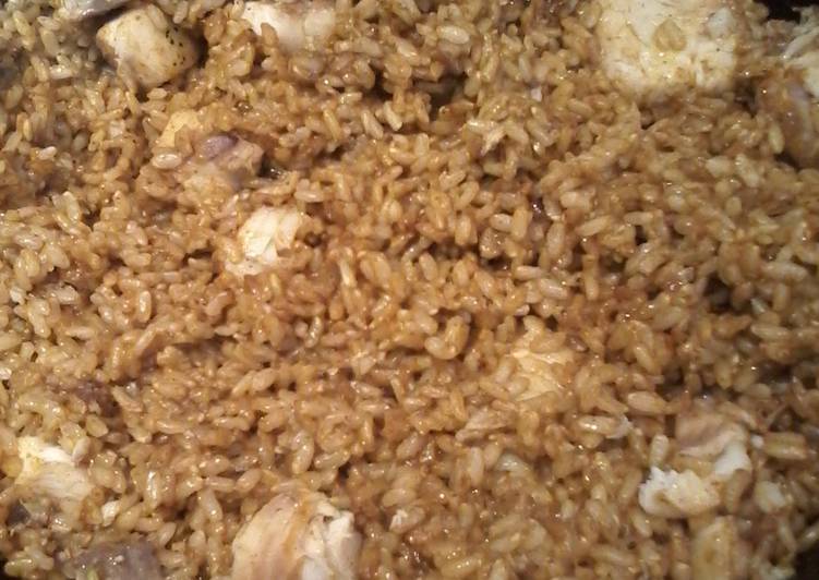 Garam masala rice with talapia