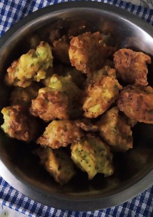 Una foto de Buñuelos de arroz sobrante. Diana