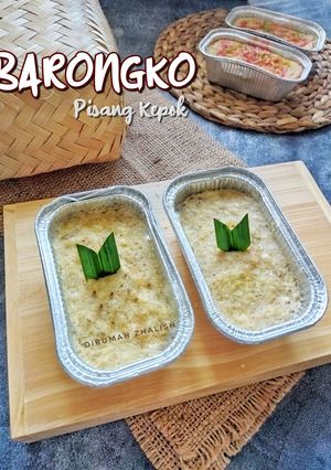 Foto resep Barongko Pisang Kepok Khas Bugis