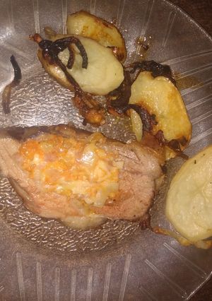 Una foto de Colita de cuadril rellena