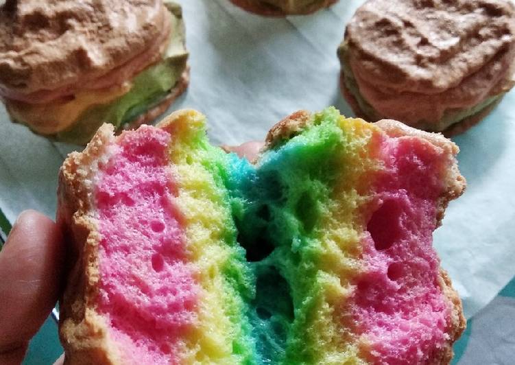Resep: 14. ☁️🌈 Roti Awan / Cloud Bread 🌈☁️ yang enak