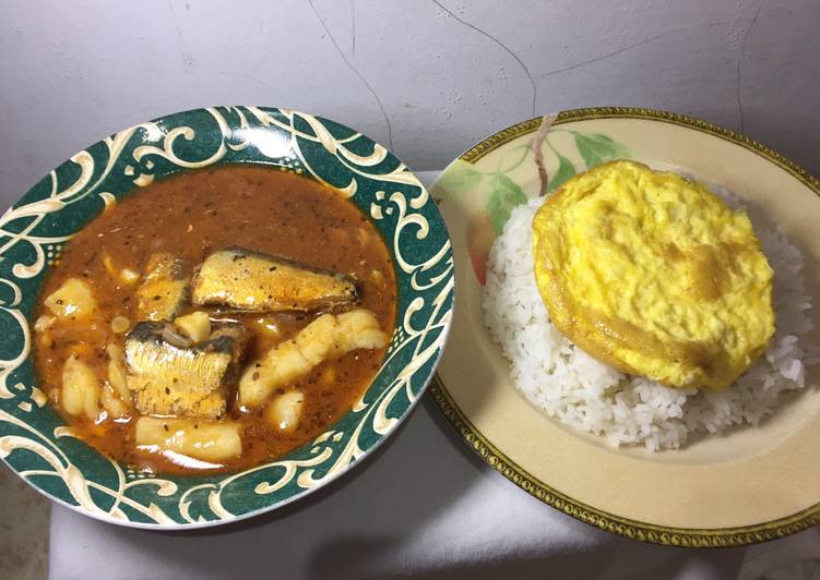 Langkah memasak Sarden mamang burjo (ini mah lewat batas enak nya 🤤) nikmat