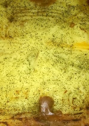 A picture of Mandys shepherds pie.