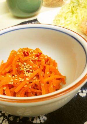 A picture of ＊Carrot Kinpira Stir-fry ＊ For Bento Boxes ＊.