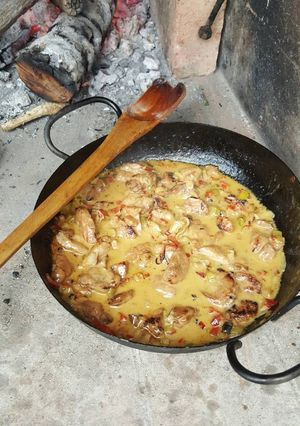 Una foto de Mollejas al verdeo