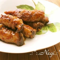 Sweet & Salty Teriyaki King Oyster Mushroom and Pork Rolls A picture of Sweet & Salty Teriyaki King Oyster Mushroom and Pork Rolls.