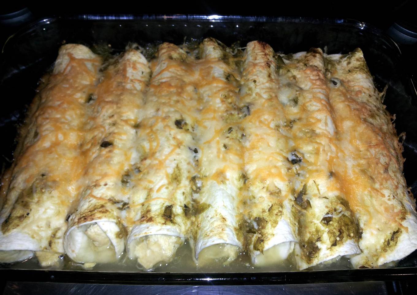 Chicken Enchilada Burrito