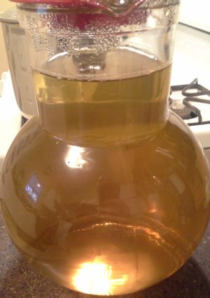 A picture of Lavender Mint Green Tea.