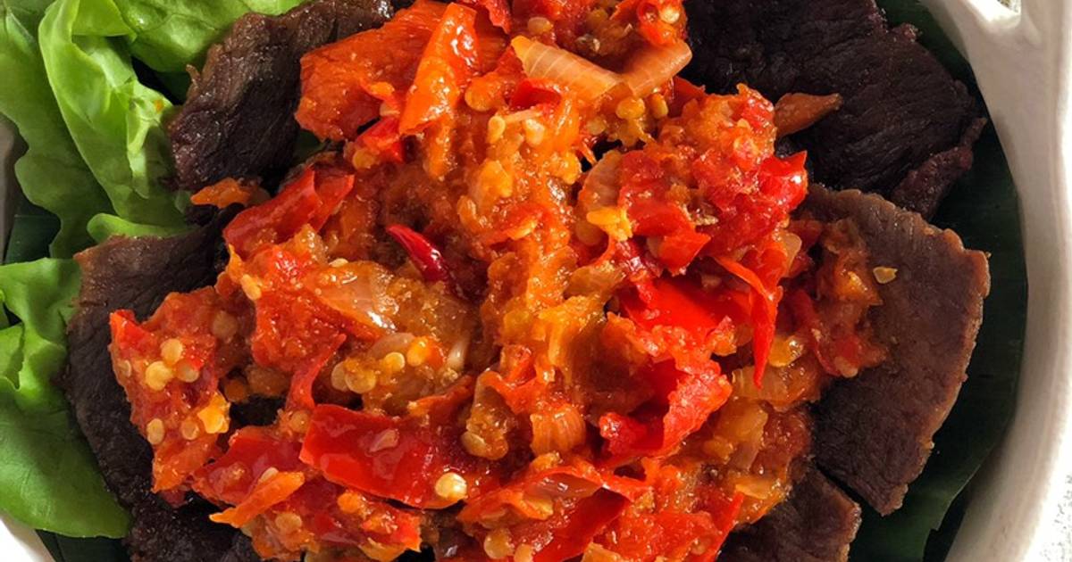 Resep Dendeng Balado Crispy Oleh Silvia Novi Cookpad