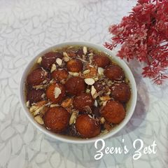 Angoori Gulab Jamuns A picture of Angoori Gulab Jamuns.
